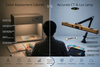 Color Assessment Color Matching Light 200~800Lux 3000k~6000k CT Accurate CT & Lux Lamp - Portable Model